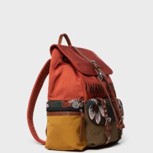 Orange studs backpack - immagine 2